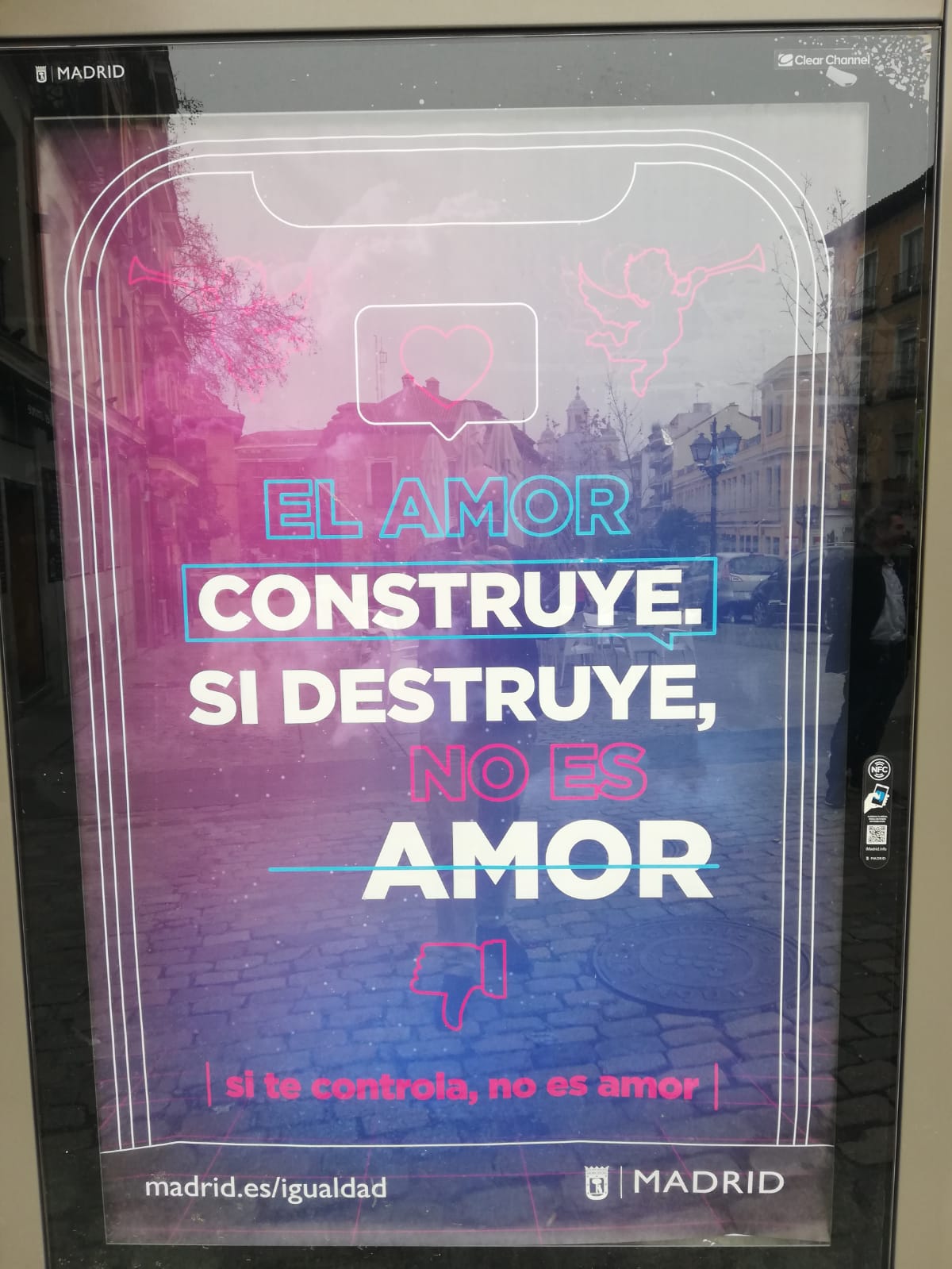 Campaña ‘El amor construye. Si destruye no es amor’